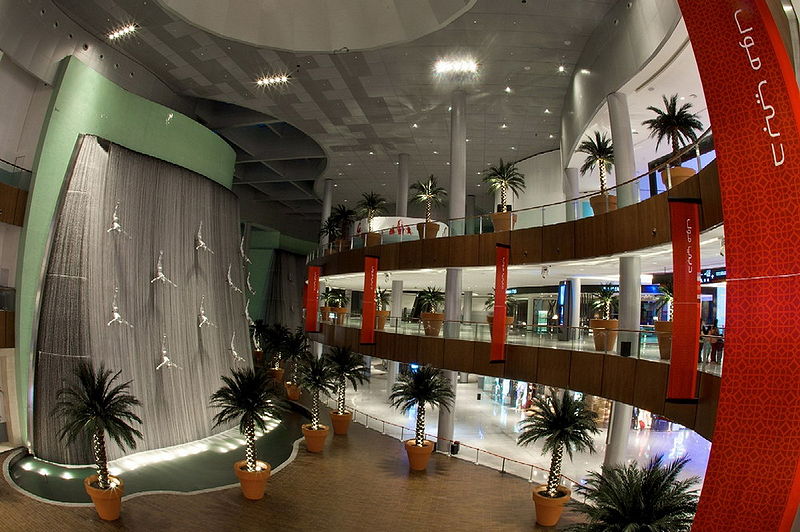 Файл:The Dubai Mall 6 Waterfall.jpg