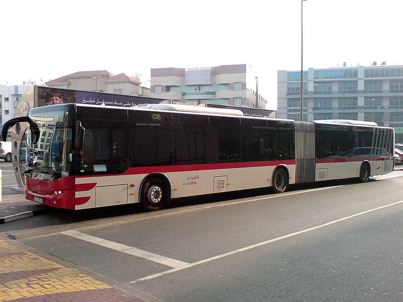 Файл:Dubai Bus Articulated.jpg